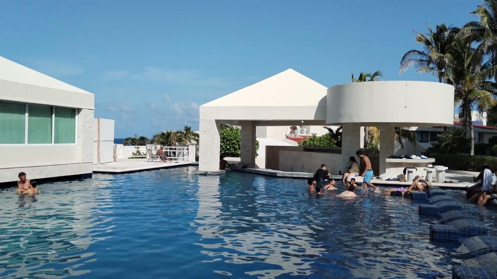 Beachaccess Hotelzone 3705 Cancún Buitenkant foto